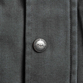 The Bomber Jacket in Washed Slate Herringbone: Alternate Image 8