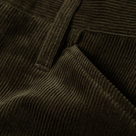 material shot of pocket detail