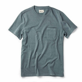 flatlay of The Heavy Bag Tee in Slate
