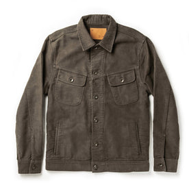 The Long Haul Jacket in Moss Brushed Reverse Sateen: Featured Image