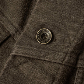 material shot of button