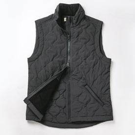 flatlay of vest