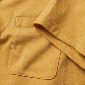 material shot of pocket detail