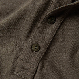 material shot of button