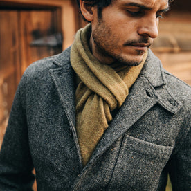 The Gibson Jacket in Charcoal Birdseye Wool: Alternate Image 11