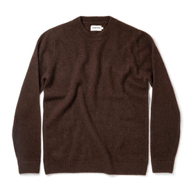 The Lodge Sweater in Chocolate - featured image