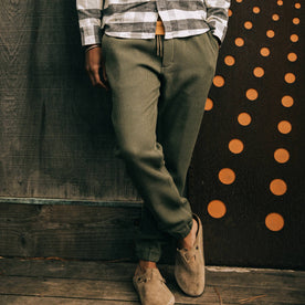 The Après Pant in Army Waffle - featured image