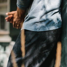 The Après Pant in Coal Double Cloth: Alternate Image 3