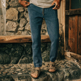The Après Pant in Indigo Waffle - featured image