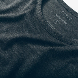 The Antoni Tee in Heather Black: Alternate Image 1