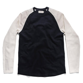 The Heavy Bag Baseball Tee in Navy - featured image