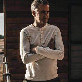 The Heavy Bag Henley in Natural - featured image