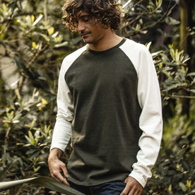 The Heavy Bag Baseball Tee in Cypress - featured image
