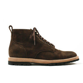 The Moto Boot in Espresso Grizzly: Featured Image
