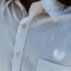 The Short Sleeve California in White Spacedye: Alternate Image 3