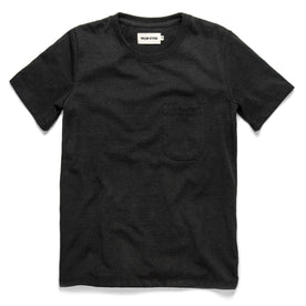 The Heavy Bag Tee in Black Melange - featured image