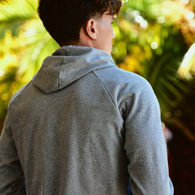 The Heavy Bag Hoodie in Heather Grey - featured image