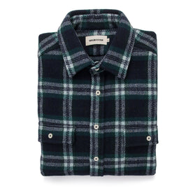 The Leeward Shirt in Navy Tartan - featured image