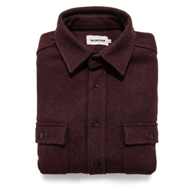 The Leeward Shirt in Oxblood - featured image