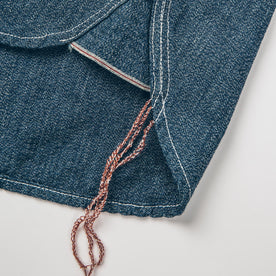 The Utility Shirt in Indigo Salt & Pepper Chambray