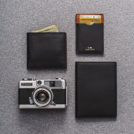 The Passport Wallet in Black: Alternate Image 1