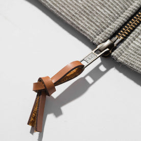 The Après Hoodie in Olive Stripe Hemp Fleece: Alternate Image 5