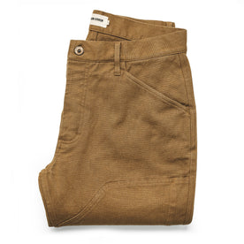 The Chore Pant in British Khaki Boss Duck - featured image
