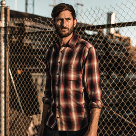 The California in Red Shadow Plaid - featured image
