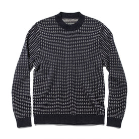 The Rangeley Sweater in Navy Cash Merino - featured image