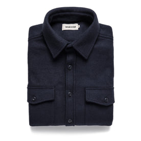 The Maritime Shirt Jacket in Navy - featured image