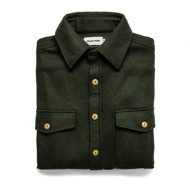 The Maritime Shirt Jacket in Olive - featured image