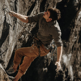 The Yosemite Shirt in Heather Charcoal - featured image