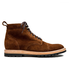 The Moto Boot in Weatherproof Snuff Suede - featured image