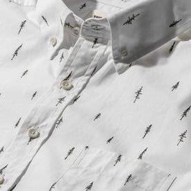 The Short Sleeve Jack in Tree Top Poplin: Alternate Image 7