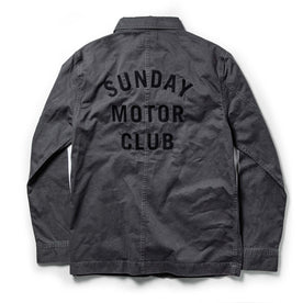 The Fourtillfour Ojai Jacket in Washed Charcoal: Alternate Image 7