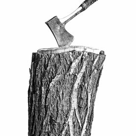 The Signed Chopping Block Print: Alternate Image 1