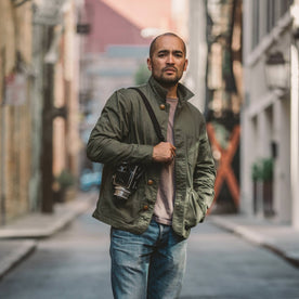 The Ojai Jacket in Olive: Alternate Image 4