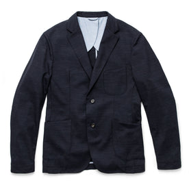 The Telegraph Jacket in Navy Slub - featured image