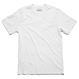 The Triblend Tee in White - featured image