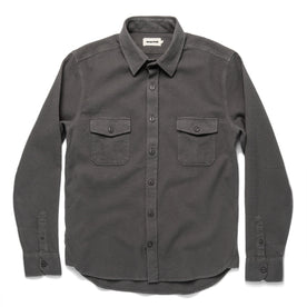 The Utility Shirt in Charcoal Jacquard: Alternate Image 8