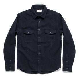 The Utility Shirt in Navy Jacquard: Alternate Image 8