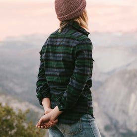 The Sierra Shirt in Blackwatch Plaid - featured image