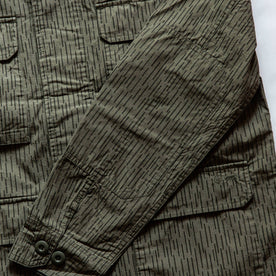 material shot of sleeve