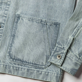 material shot of front pocket