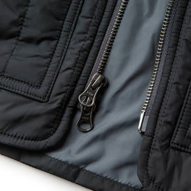 material shot of ykk zippers