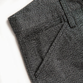 material shot of pocket detail