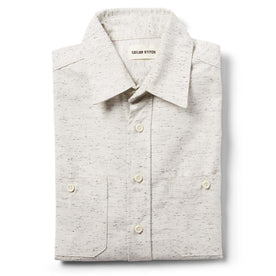 The Utility Shirt in Japanese Kuroki Natural Nep - featured image