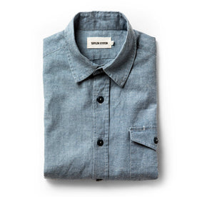 The Cash Shirt in Washed Hemp Chambray - featured image