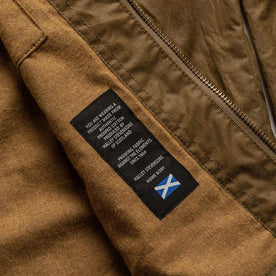 material shot of halley stevensons logo