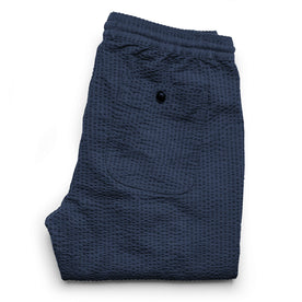 The Après Pant in Navy Seersucker: Alternate Image 9
